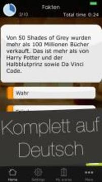 Deutsches Quiz zu Fifty Shades游戏截图2