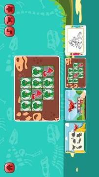 Dinosaurs park magic puzzle游戏截图1