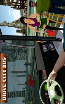 US City Coach Drive Sim游戏截图5