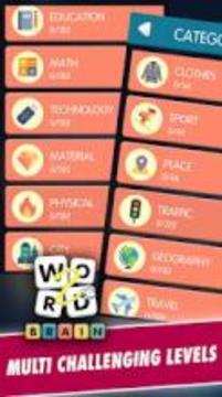 Word Brain free puzzle word - Connect to Find Word游戏截图4