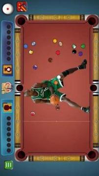 Billiards Boston Celtics Theme游戏截图4