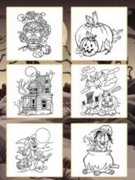 My Halloween Coloring Book:Coloring Game游戏截图4