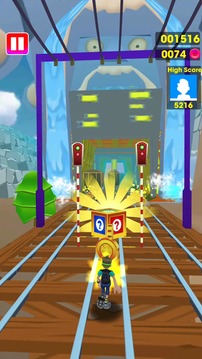 Super Train Surf Run 3D游戏截图1