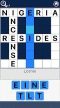 Crossword Quiz English - Word Fit Puzzle游戏截图4