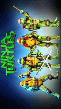 Grand Ninja Shadow Turtle Hero - Town Battle游戏截图3