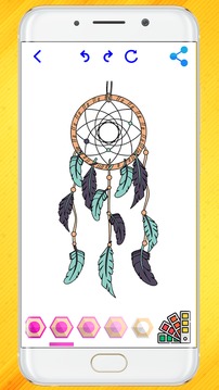 Dreamcatcher coloring Mandala book 2018游戏截图3