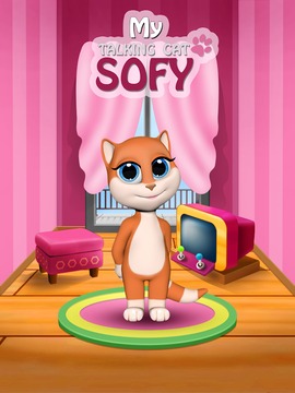 My Talking Cat Sofy游戏截图2