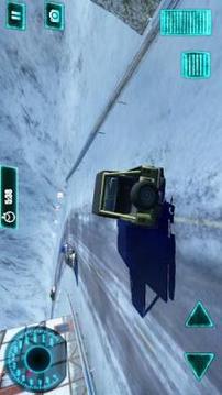 Jeep Simulator 4x4 Offroad New - Snow Drive游戏截图2