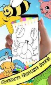 Coloring Book : Crab Pages游戏截图4