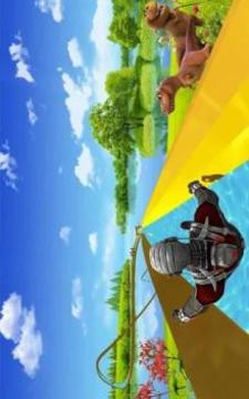 Superhero Incredibles Water Slide Simulation游戏截图3