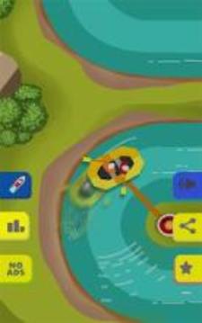 Sling to Drift: Boat Race游戏截图5