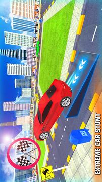 Extreme Car Stunt Impossible Racing游戏截图2