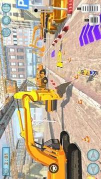 Construction Machines Parking Simulator 2018游戏截图1