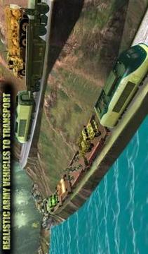 US Army Transport Oil Tanker Bullet Train Games游戏截图2