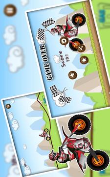 Speedy BMX Bike : Hill Race游戏截图3