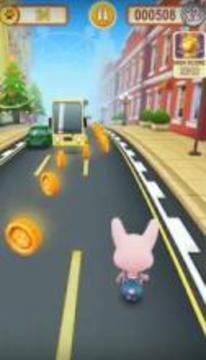 Pet Rush - Bunny Runner游戏截图3