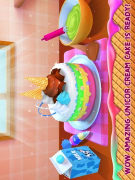 Unicorn Ice Cream Cake Maker : Sweet Dessert Shop游戏截图5