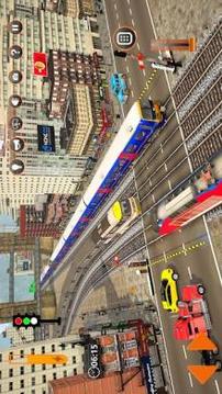 Train Simulator Driving Uphill Train Game游戏截图1