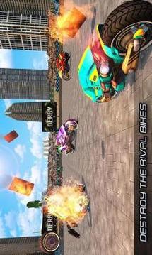 Bike Racing Futuristic Demolition Derby游戏截图1