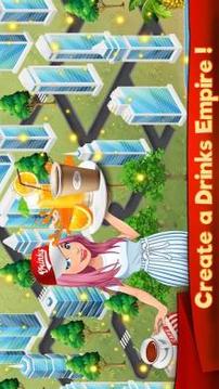 Drinks Maker: Coffee Shop Juice Tycoon Fresh Cafe游戏截图2