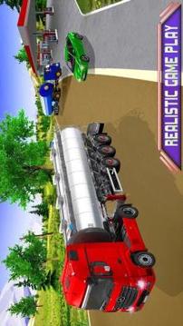 Fuel Tanker Transport Driver游戏截图1