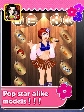 Rockstar Girl Dressup游戏截图4