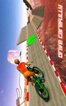 Impossible Bike Race : BMX Stunts Riding Simulator游戏截图4