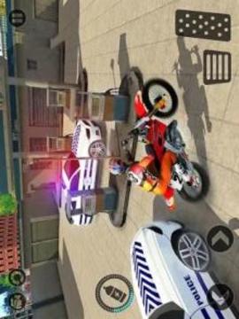 Motorbike Escape Police Chase: Moto VS Cops Car游戏截图2