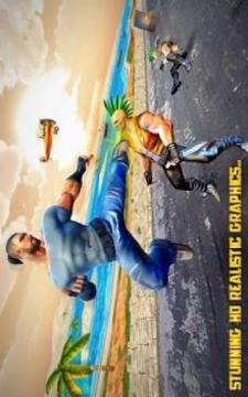 Street Kung Fu Fighter: Free Kickboxing Game游戏截图1