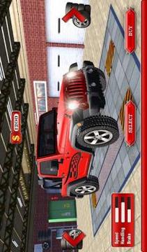 Racing Jeep Stunts On Impossible Tracks游戏截图5