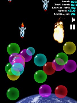 Bubble Defence Space游戏截图3