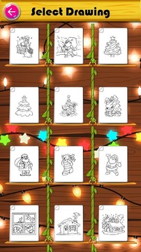 Christmas Coloring book for Kids游戏截图2