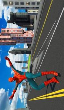Flying Spider Hero City Rescue游戏截图1