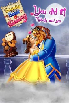 Princess Belle and Beast Kiss游戏截图2