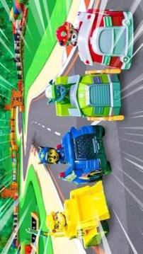 Paw Puppy Car Racing 2018游戏截图3