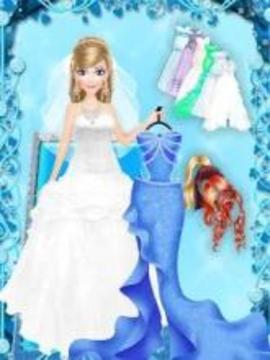 Makeup Salon : Ice Princess Wedding Makeover Games游戏截图2