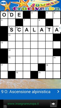 Summer Cruciverba游戏截图1