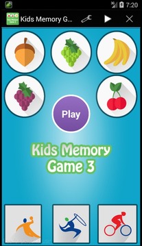 Kids Memory Game 3游戏截图1
