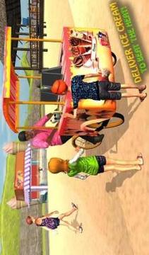 Beach Ice Cream Shop: Ice Cream Delivery Games游戏截图4