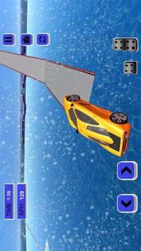 Xtreme Rooftop Free Car Racing游戏截图1