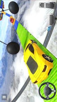 98% Impossible Car Tracks Stunts Driving Simulator游戏截图3