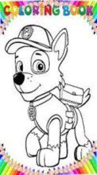 Paw Patrol coloring book by fans游戏截图3