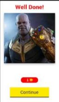Avengers Infinity War: Guess the Marvel Hero游戏截图1