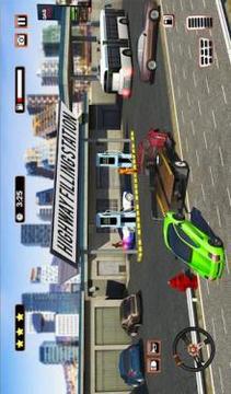 Gas Station & Car Service Mechanic Tow Truck Games游戏截图1