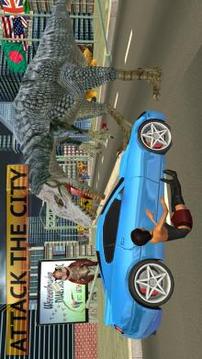 Wild Dinosaur Simulator City Attack游戏截图2