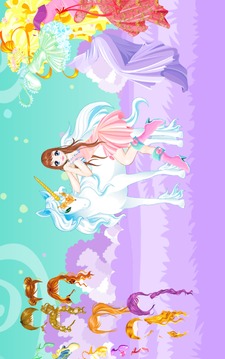 Fairy and the Unicorn Dressup游戏截图2