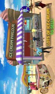 Beach Ice Cream Shop: Ice Cream Delivery Games游戏截图3