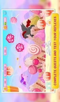 Pony in Candy World : Adventure Arcade Game : Free游戏截图1