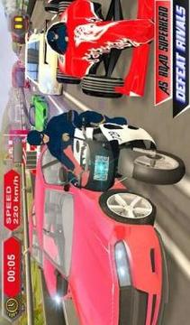 Incredible Traffic Speed Hero: Top Racer Games游戏截图4