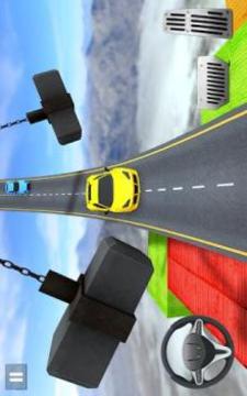 98% Impossible Car Tracks Stunts Driving Simulator游戏截图5